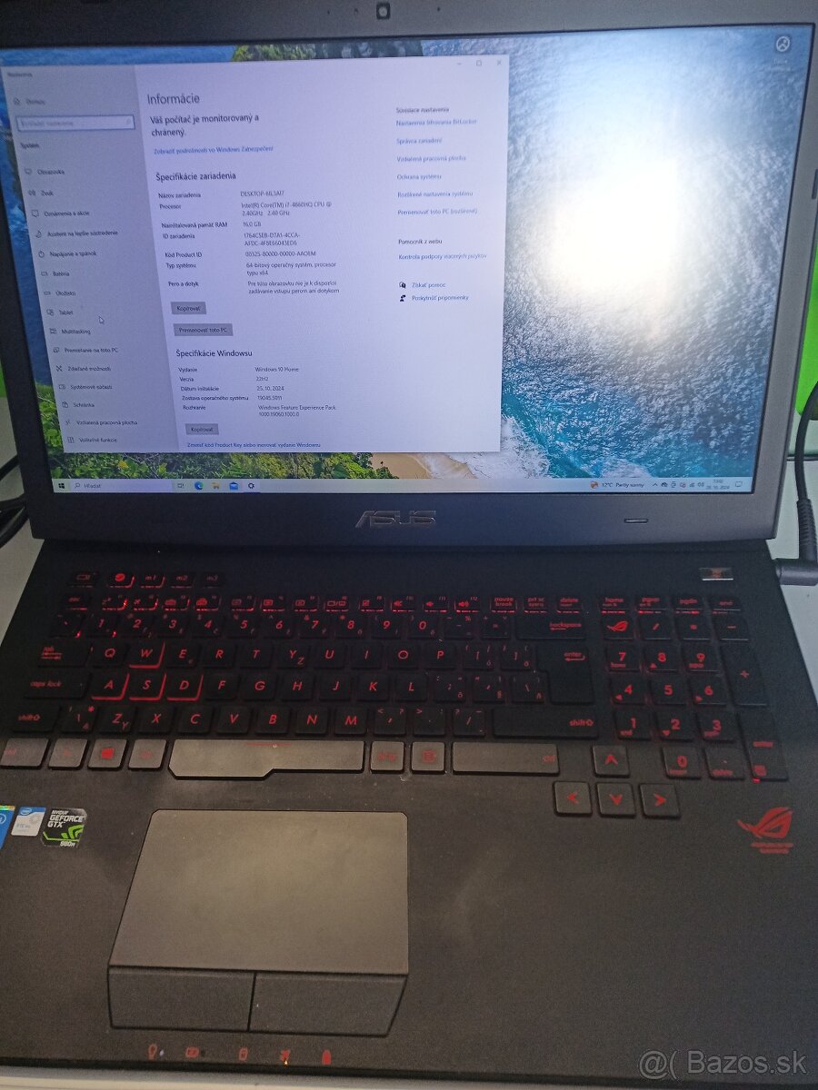 Asus G751 J