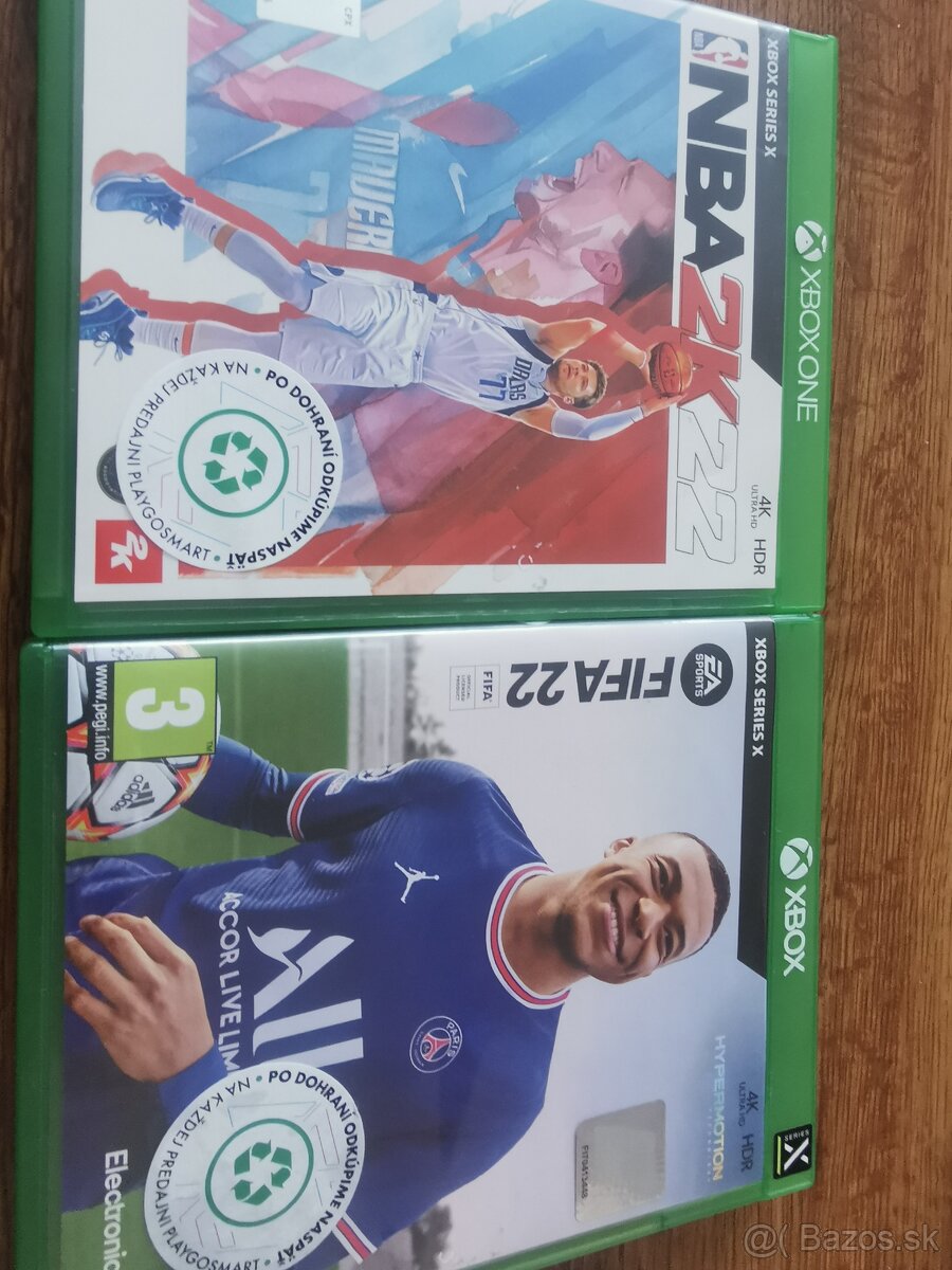 NBA 2K22, FIFA 22 (Xbox)