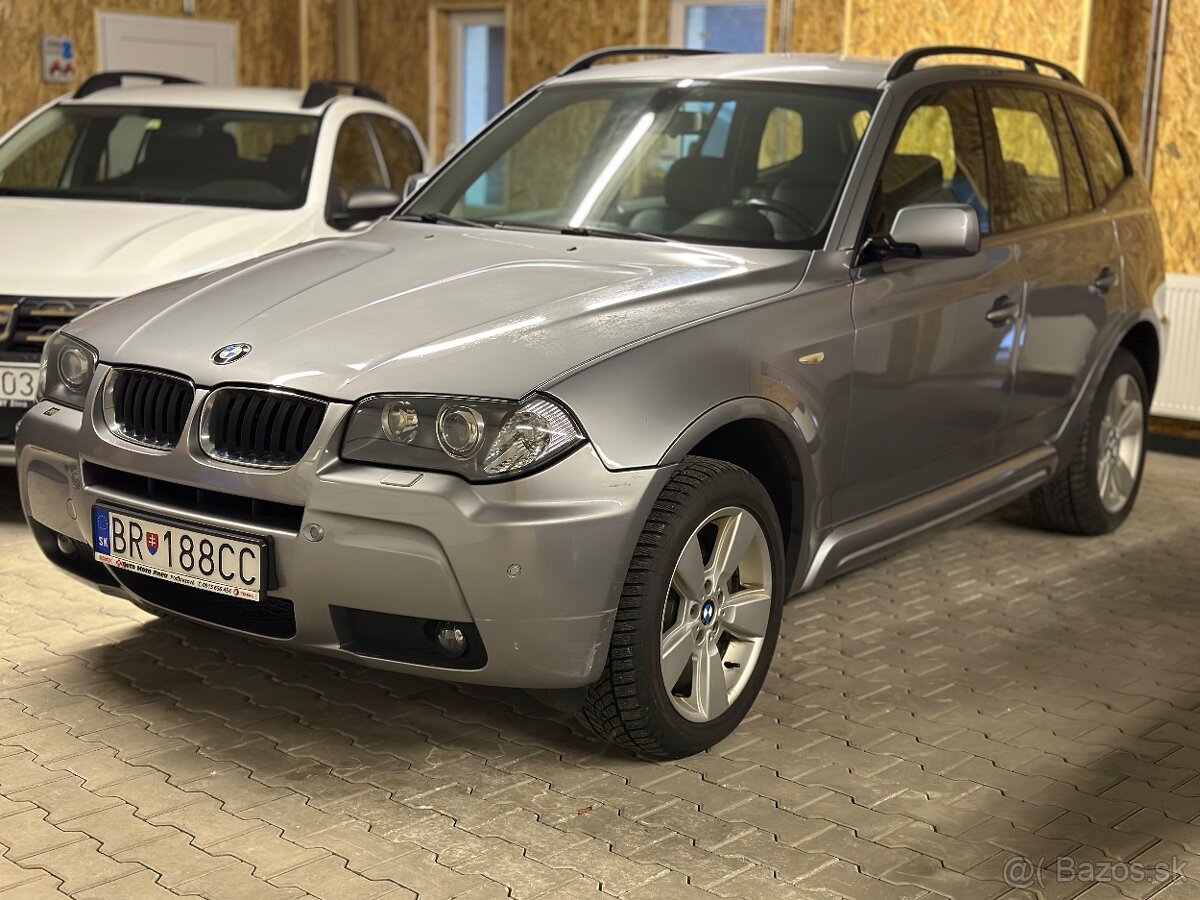 BMW X3 3.0d xDrive, M-packet komplet, 6st. Automat, pôvod SK