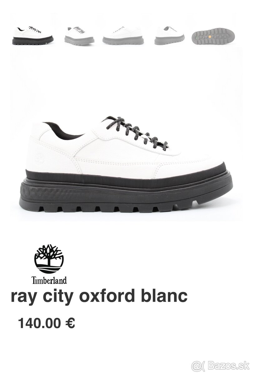 Timberland ray city oxford 40 veľ