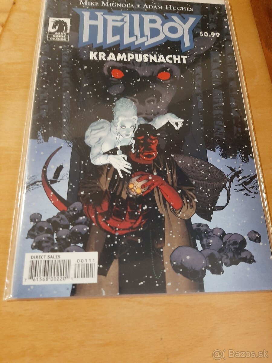 Hellboy Krampusnacht komiks