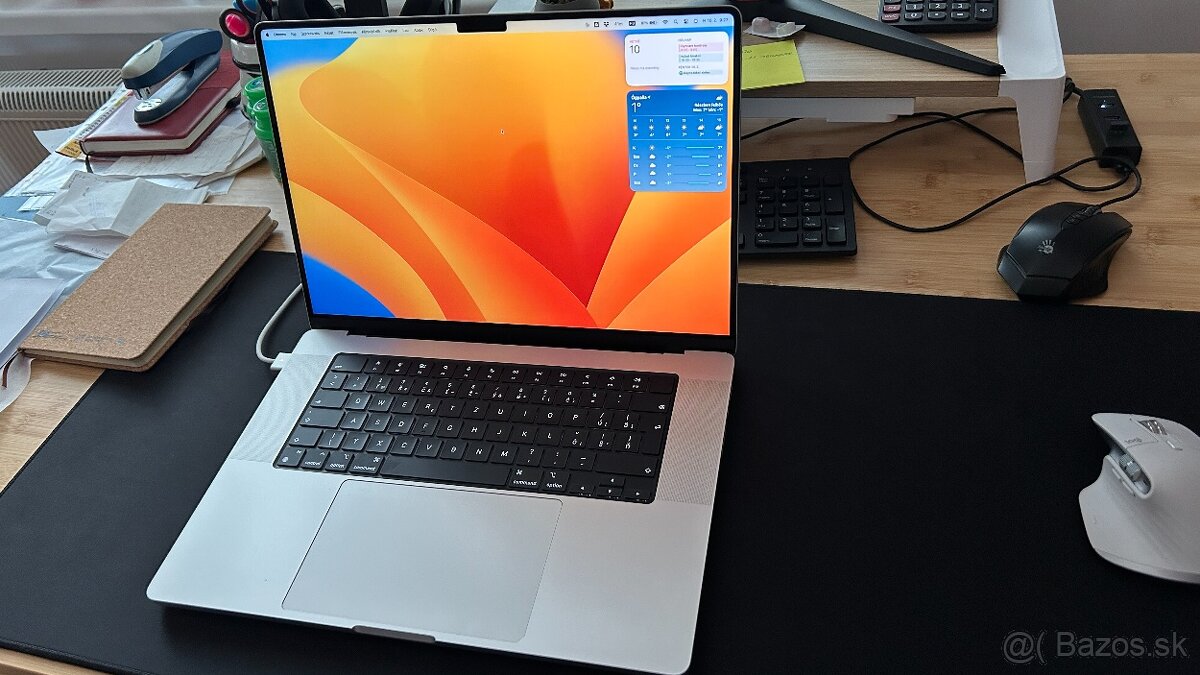 Predám MacBook Pro 16" M4 PRO SK 2024 Strieborný