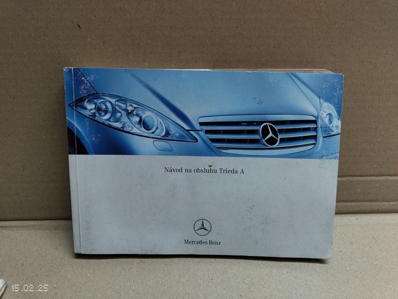 navod na obsluhu mercedes A 20€