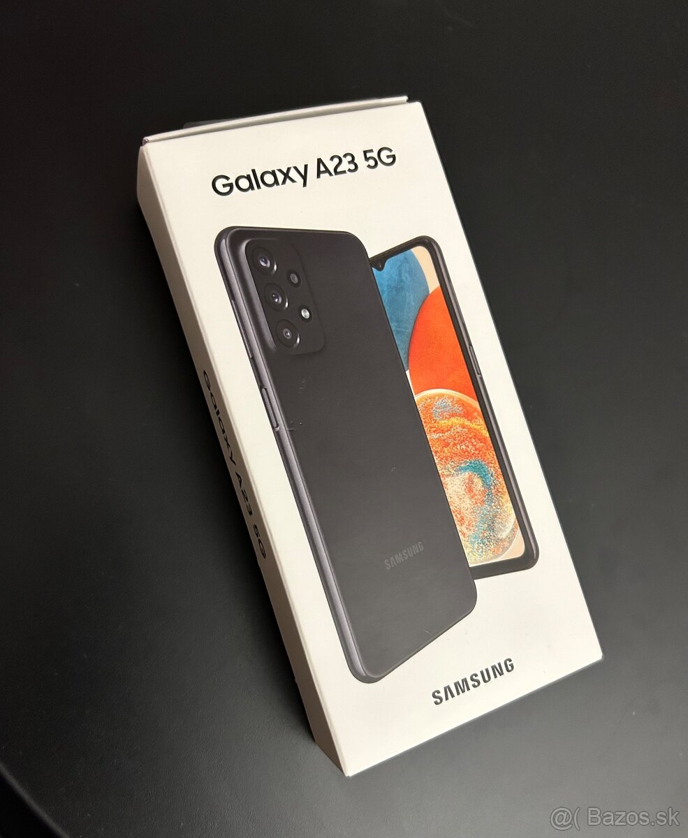 Samsung Galaxy A23 64GB black - nový