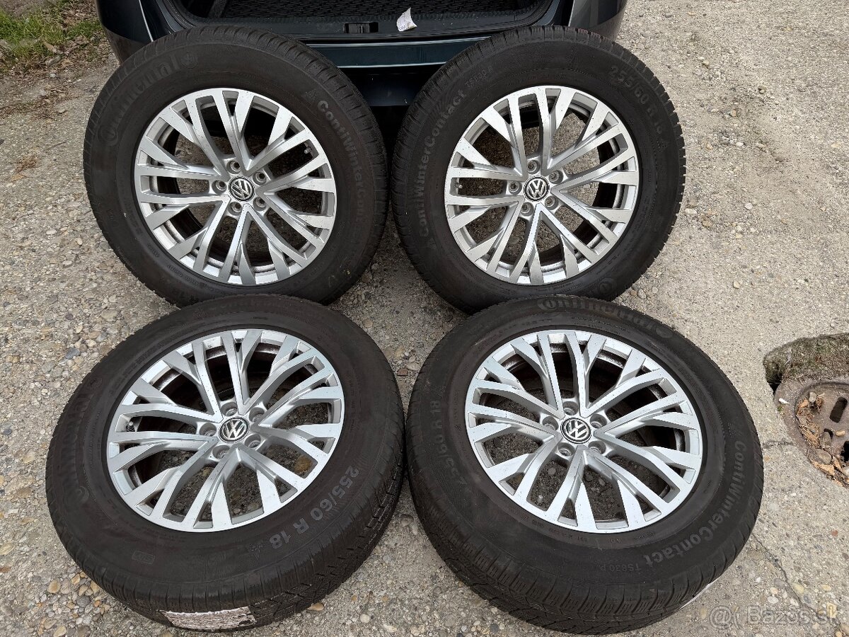 5x112 R18 original VW Touareg 3 CASCADE zimné pneu