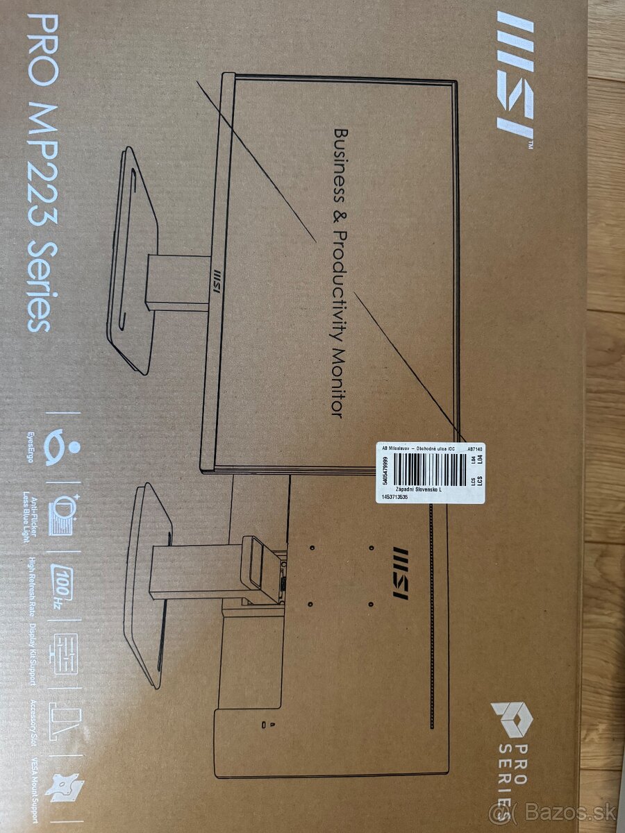 MSI monitor MP223