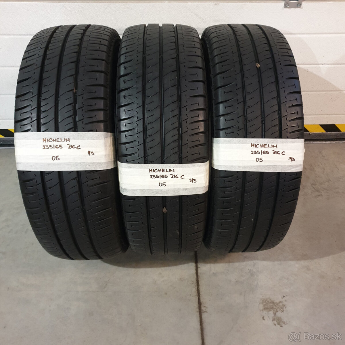 Dodávkové letné pneu 235/65 R16C MICHELIN