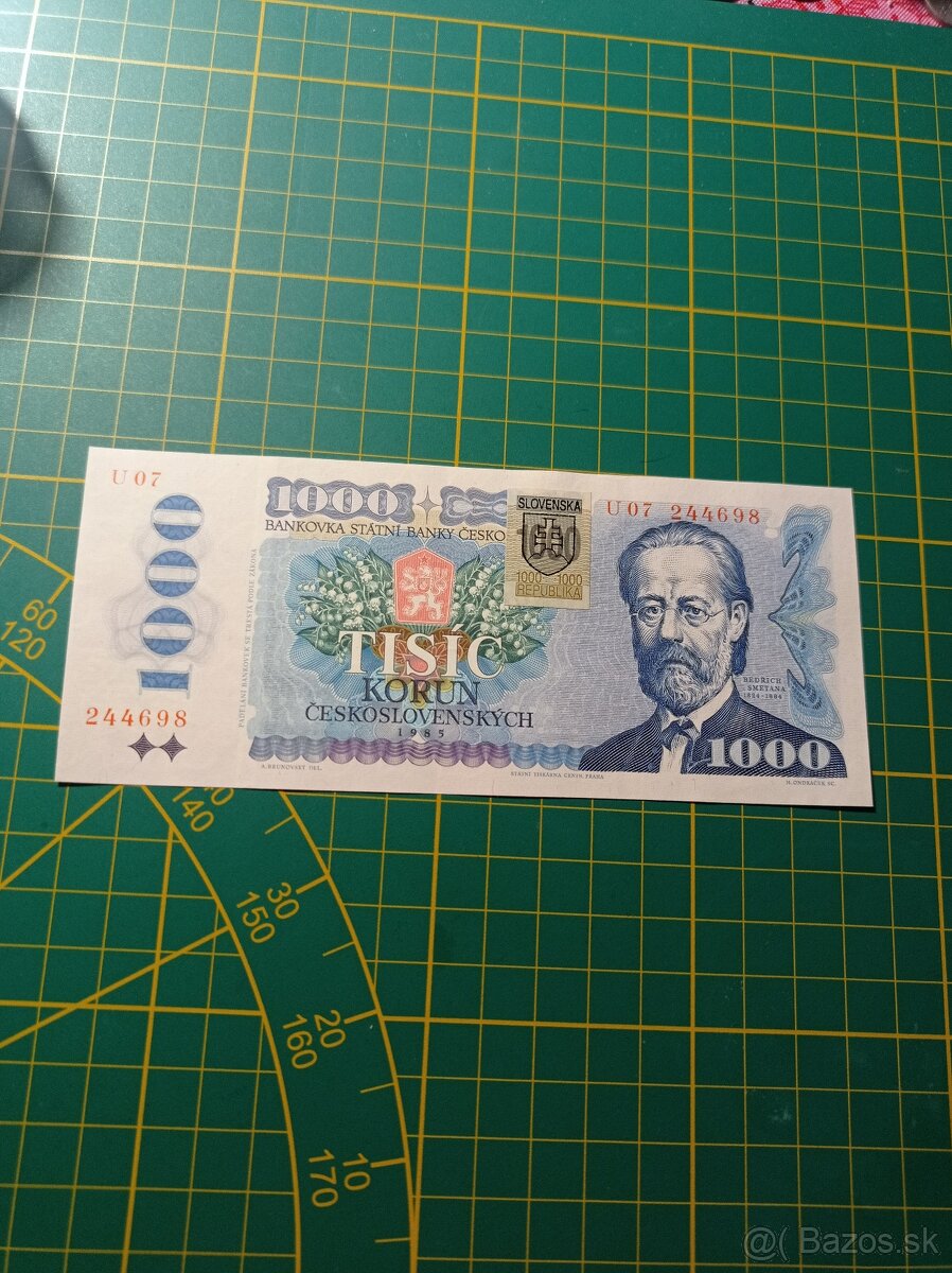 1000kcs 1985 slovenský kolkok