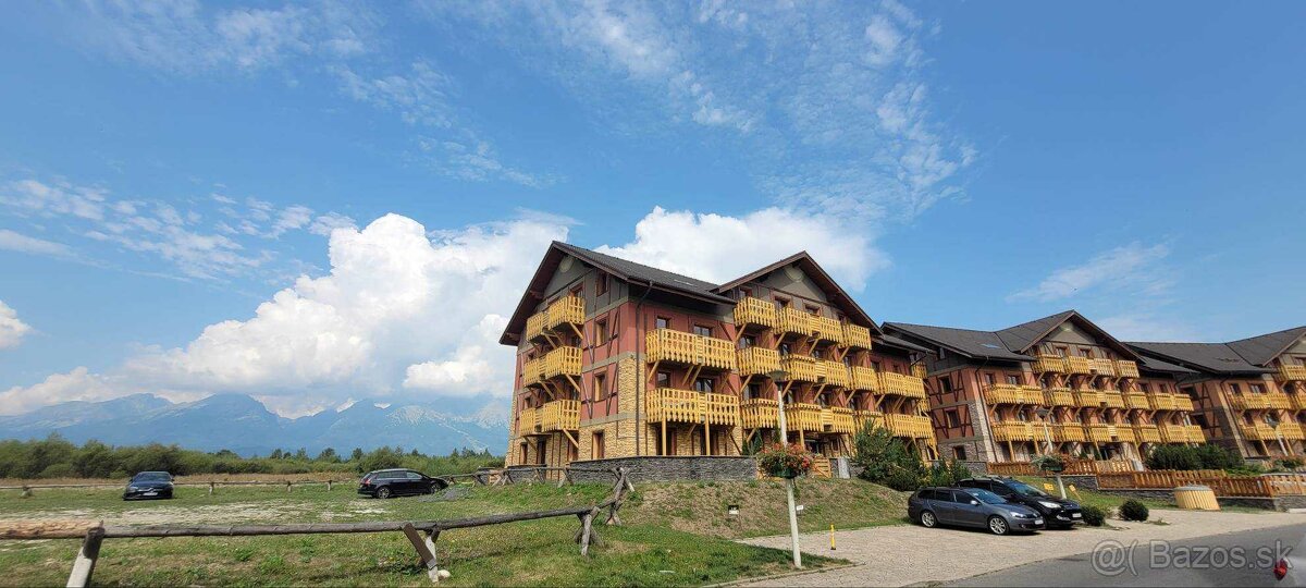 VYSOKÉ TATRY-V.LOMNICA NEĎALEKO GOLF. IHRISKA-3 IZB APARTMÁN