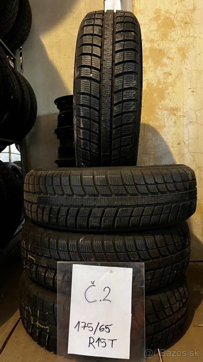 2. Michelin Alpin 175/65 R15T