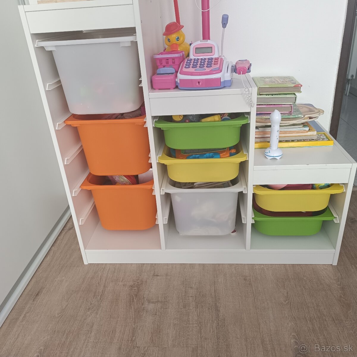 Predám úložný regál ikea