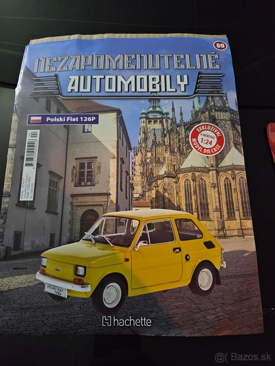 Nezapomenutelne automobily Fiat 126p 1:24 Hachette