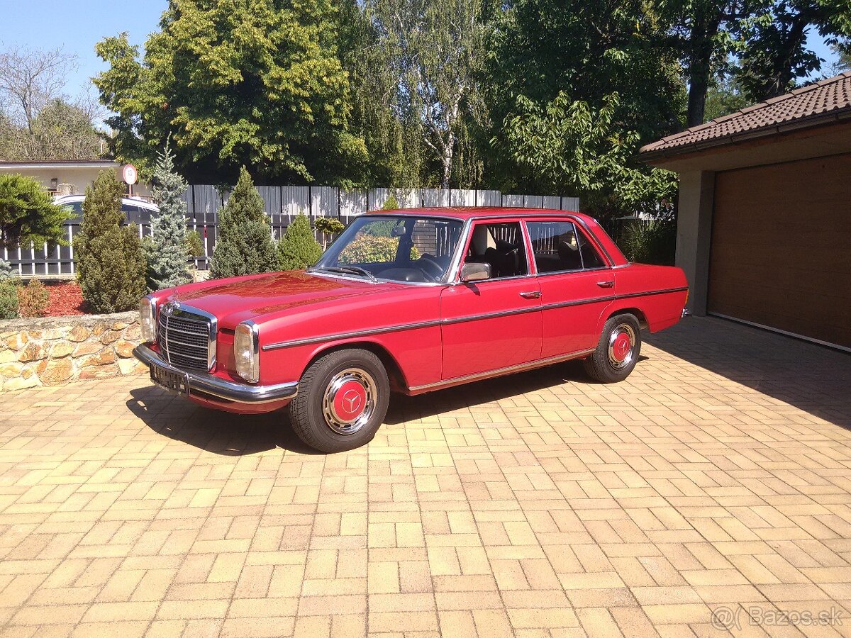 Mercedes Benz W 115 200D, a Mercedes Benz W115 2,3brnzin