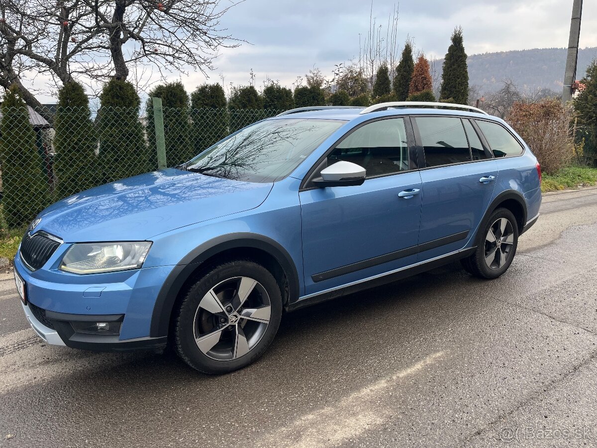 Skoda Octavia scout 2.0 tdi 110 kw 2016