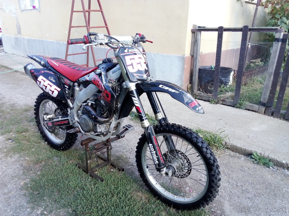 Predám Hondu crf 450r bez tp pojazna