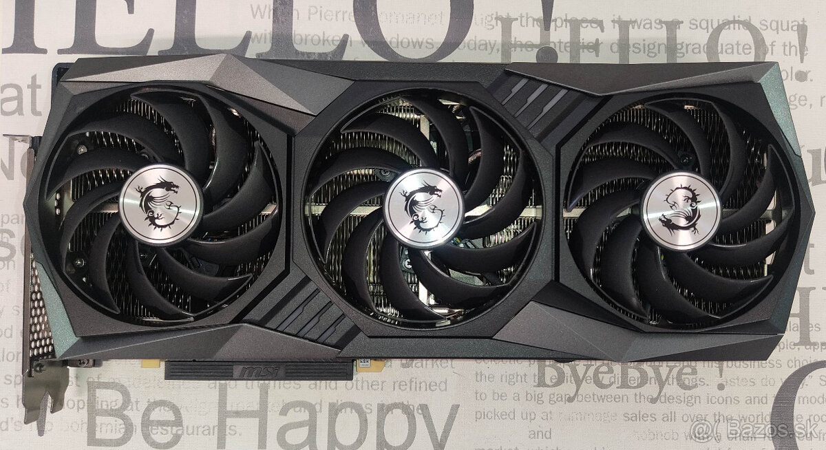 MSI Gaming X TRIO NVidia RTX 3070 Ti 8GB GDDR6x