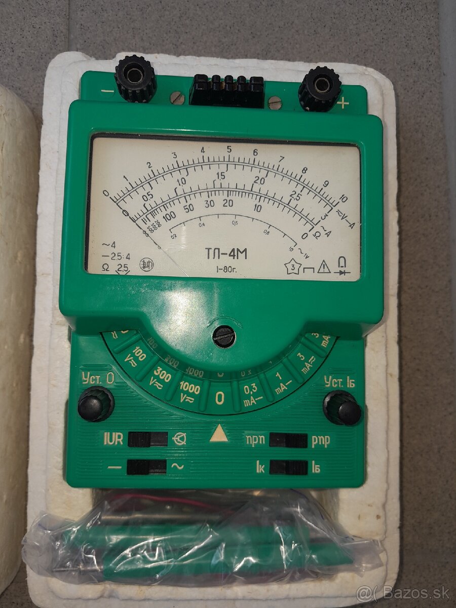 Predám multimeter TL-4M. 1980 rok výroby.