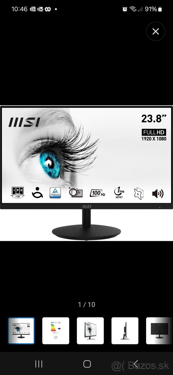 LCD monitor - ako nové, v krabici