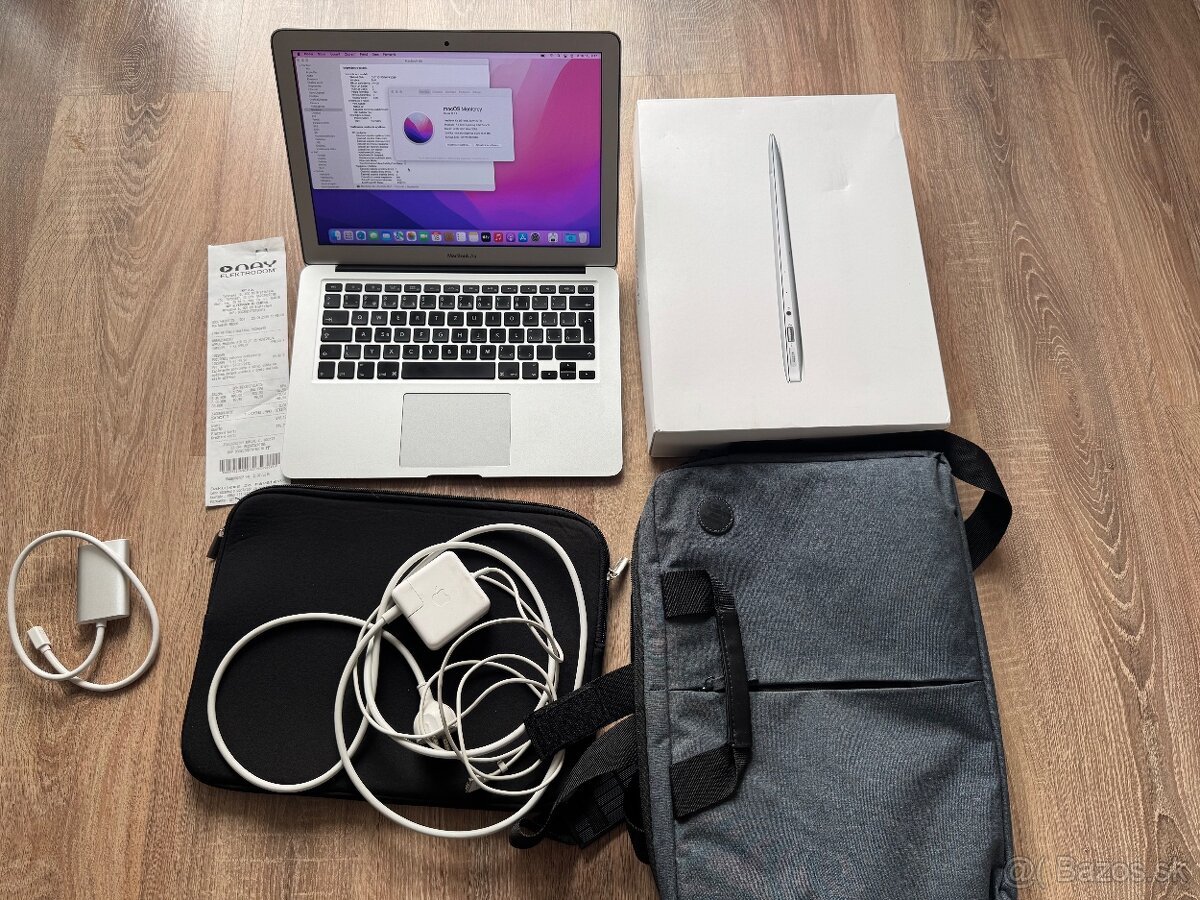 Macbook Air 13 Early 2015 NOVA BATERIA 1 cyklus