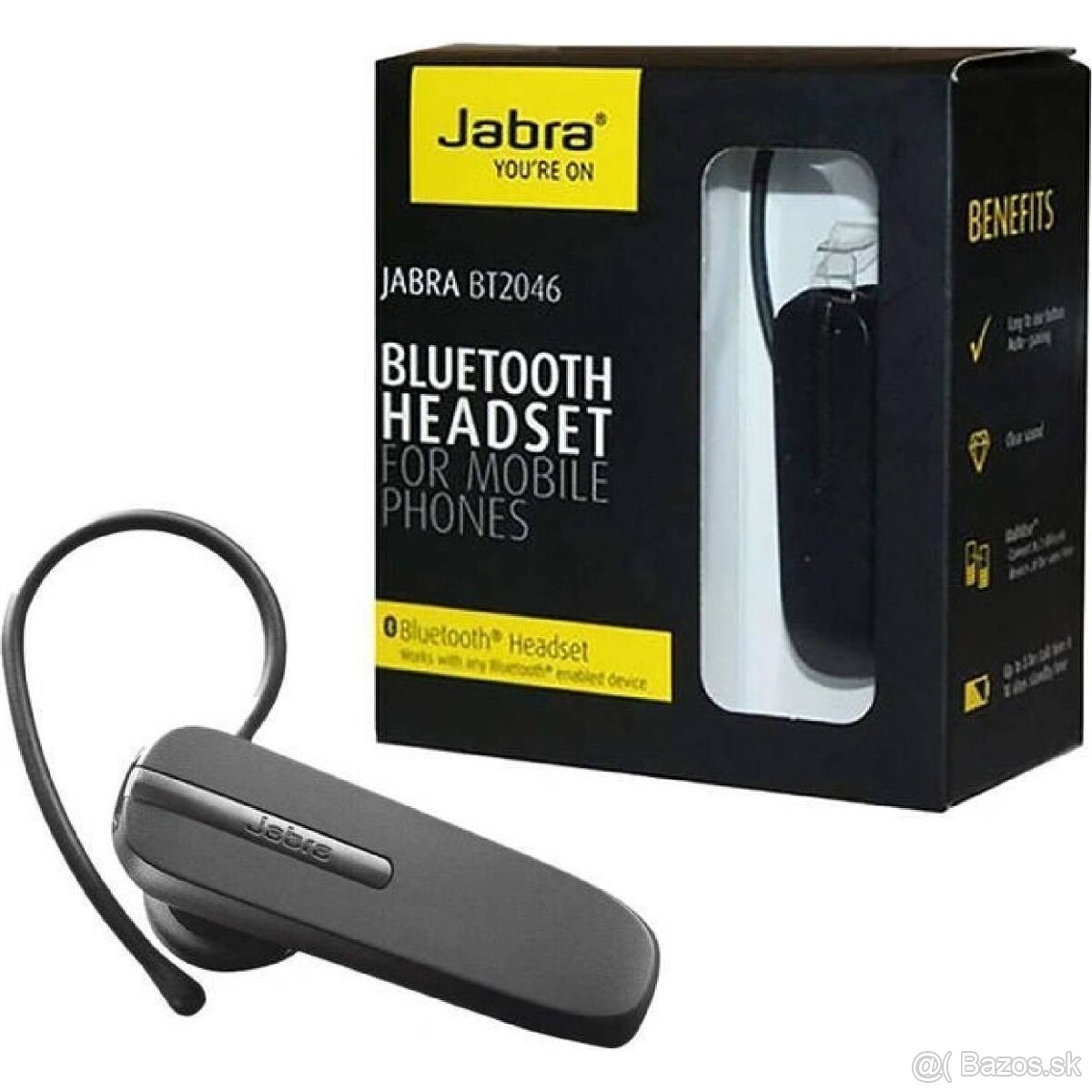 predám bluetooth Headset JABRA BT2046TM for mobile phones