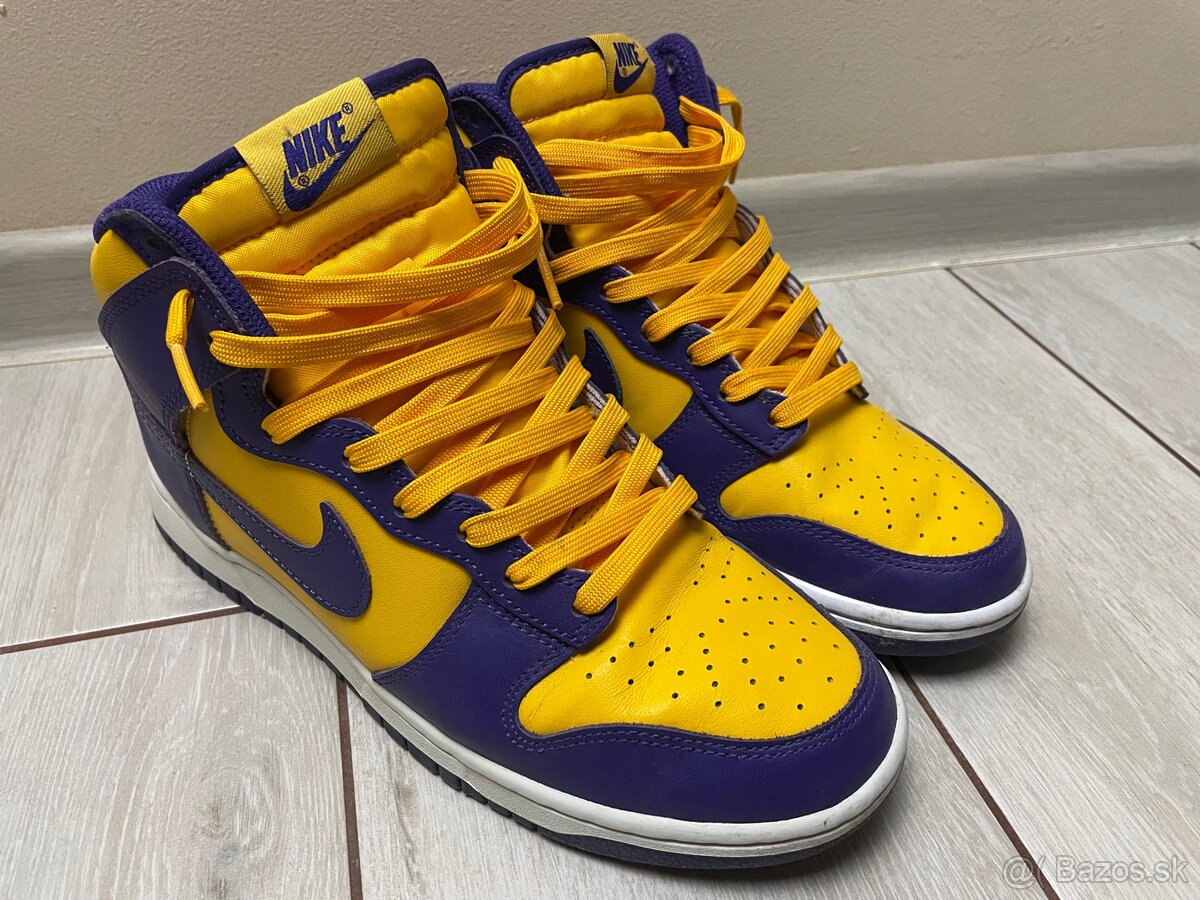 Nike Dunk high Lakers 41