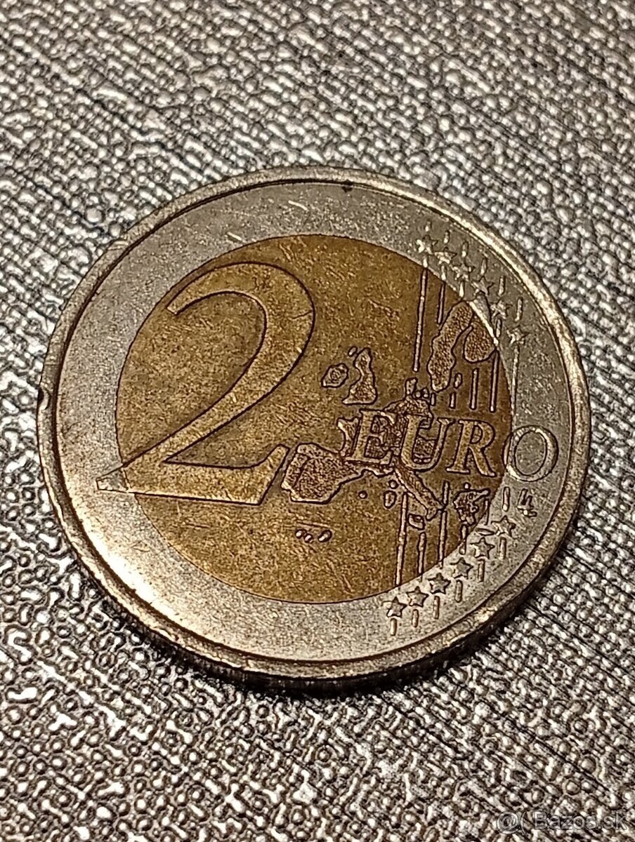 Mám vzácnu obehovu 2euro mincu,na predaj.hodnota mince je