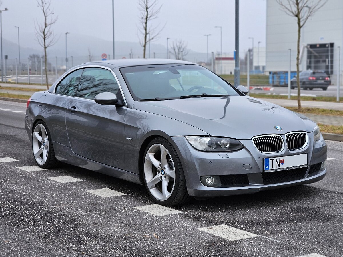 BMW E93 kabriolet 325i 160kW, r.v. 2008, zadný náhon