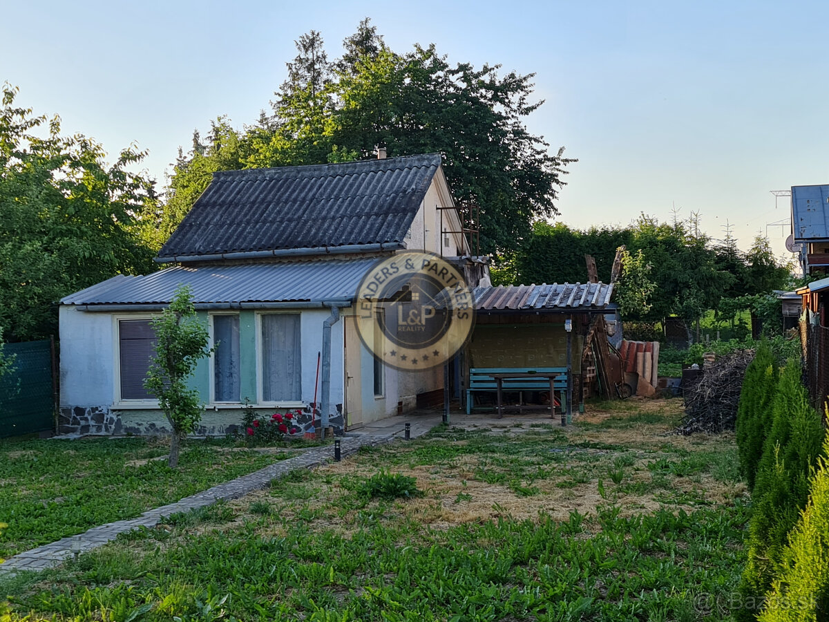 Záhrada s chatou Košice - Šaca , časť Strelnica, studňa, ele