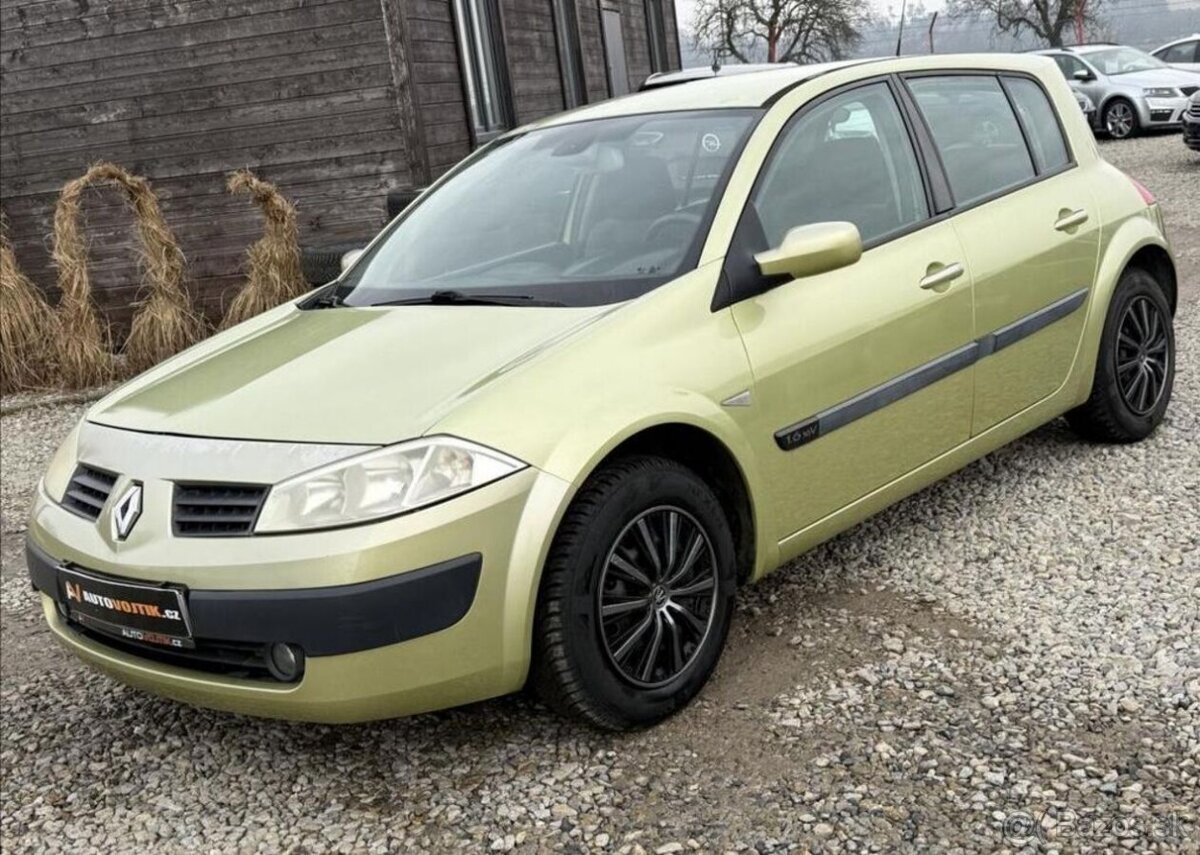 Renault Mégane 1,6 16V AUTOMAT benzín automat 83 kw