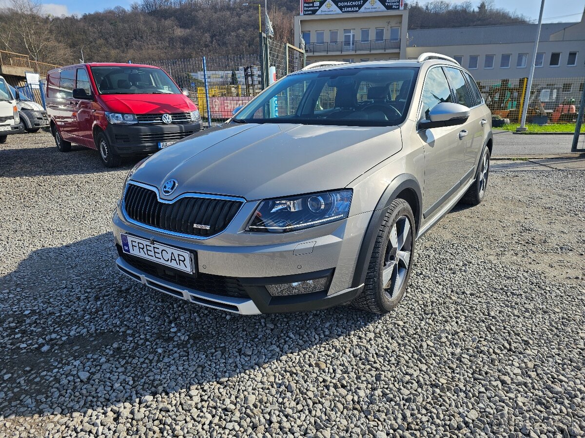 Škoda Octavia Combi SCOUT 2.0 TDI DSG 4x4