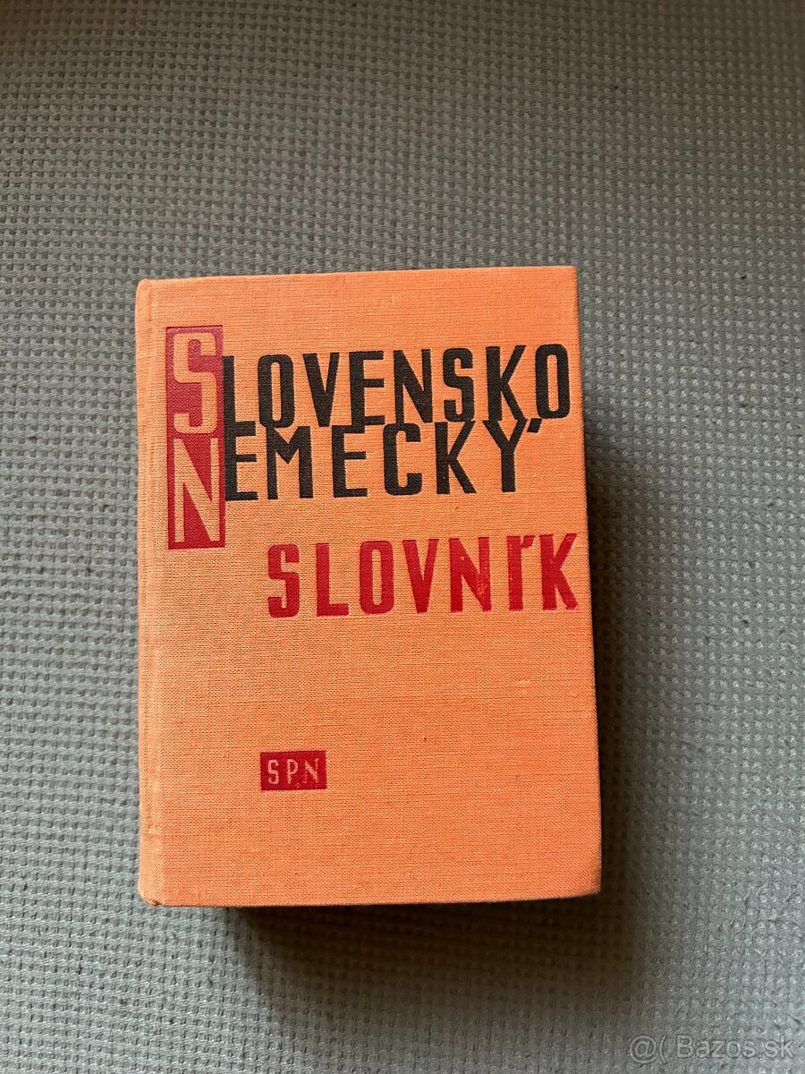 Slovensko-nemecký slovník