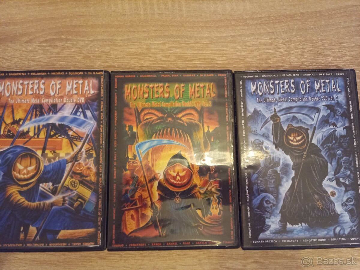 DVD Monsters of Metal.