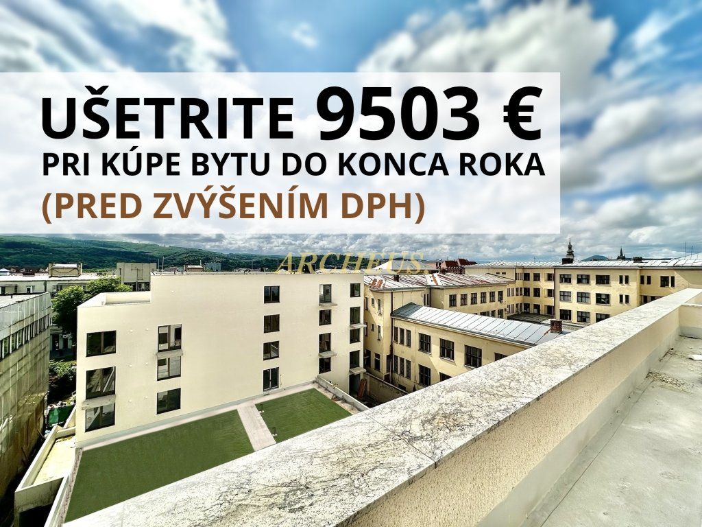 4 IZBOVÝ BYT 92 m2, TERASA 53m2, NOVOSTAVBA, CENTRUM, PREŠOV