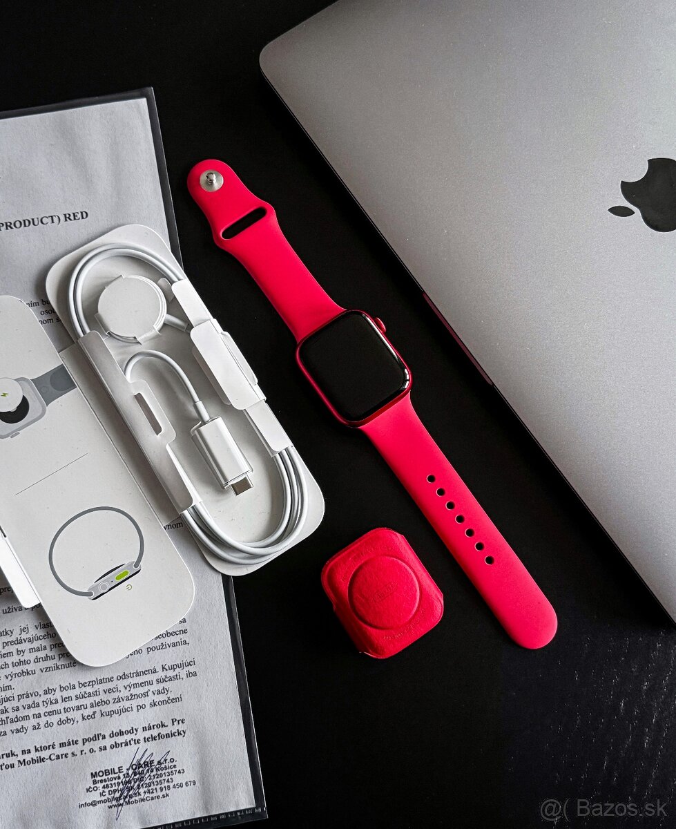 Apple Watch 9 45mm (Product) Red - nové, neaktivované