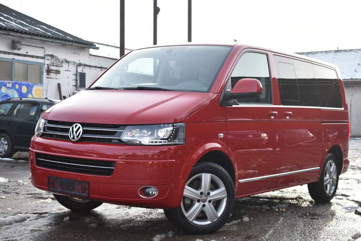 VW MULTIVAN T5.1 GP 103kw - 4x4 - 4MOTION - WEBASTO - 2015