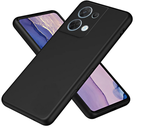 Xiaomi Redmi Note 13 - obal v čiernej a modrej farbe