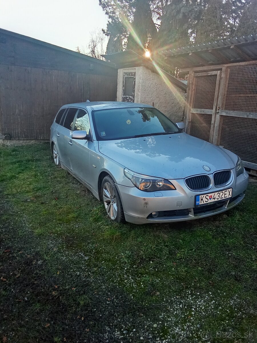 Rozpredám na diely bmw E61 530d.160kw.2005