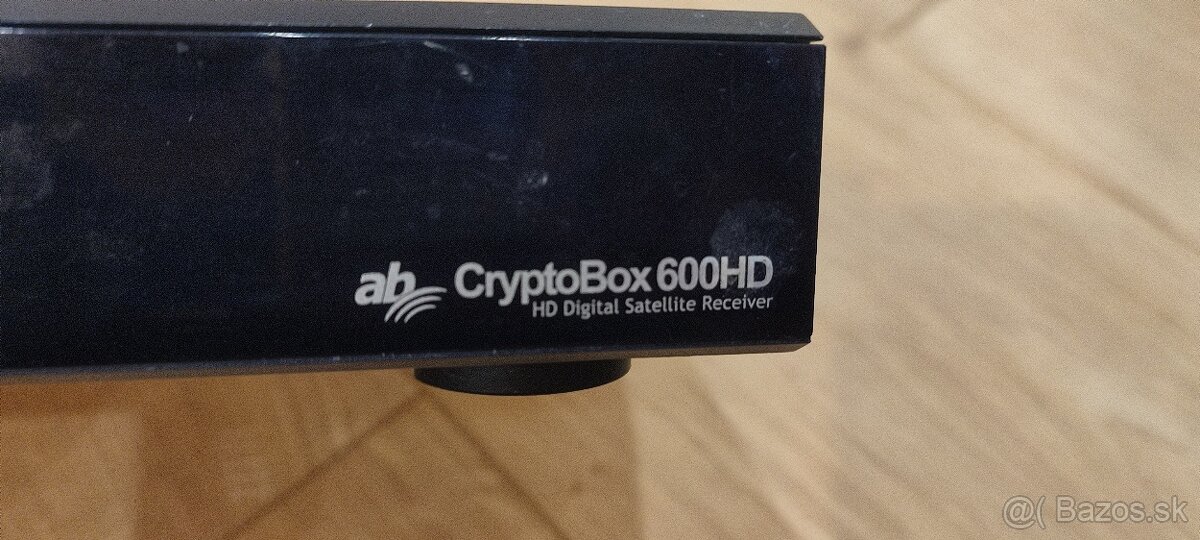 LAN satelitný prijímač AB CryptoBox 600HD