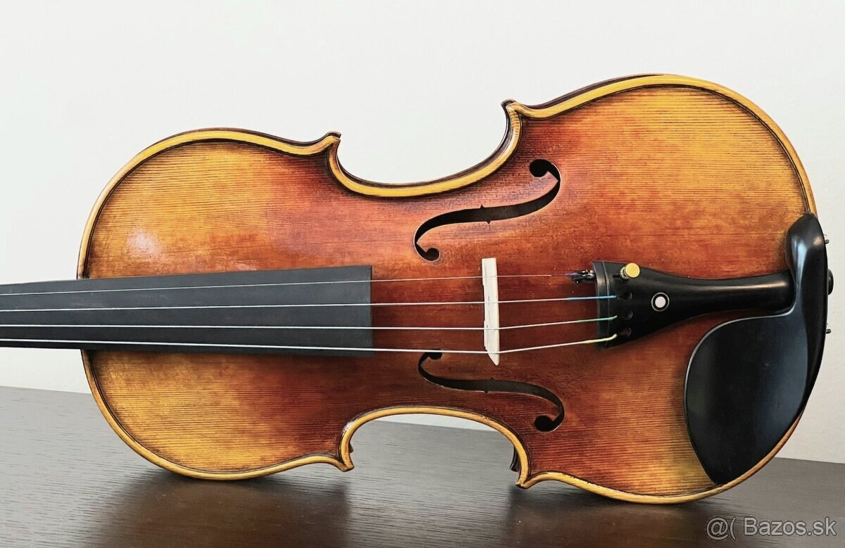 husle 4/4 model Stradivari tiger stripes