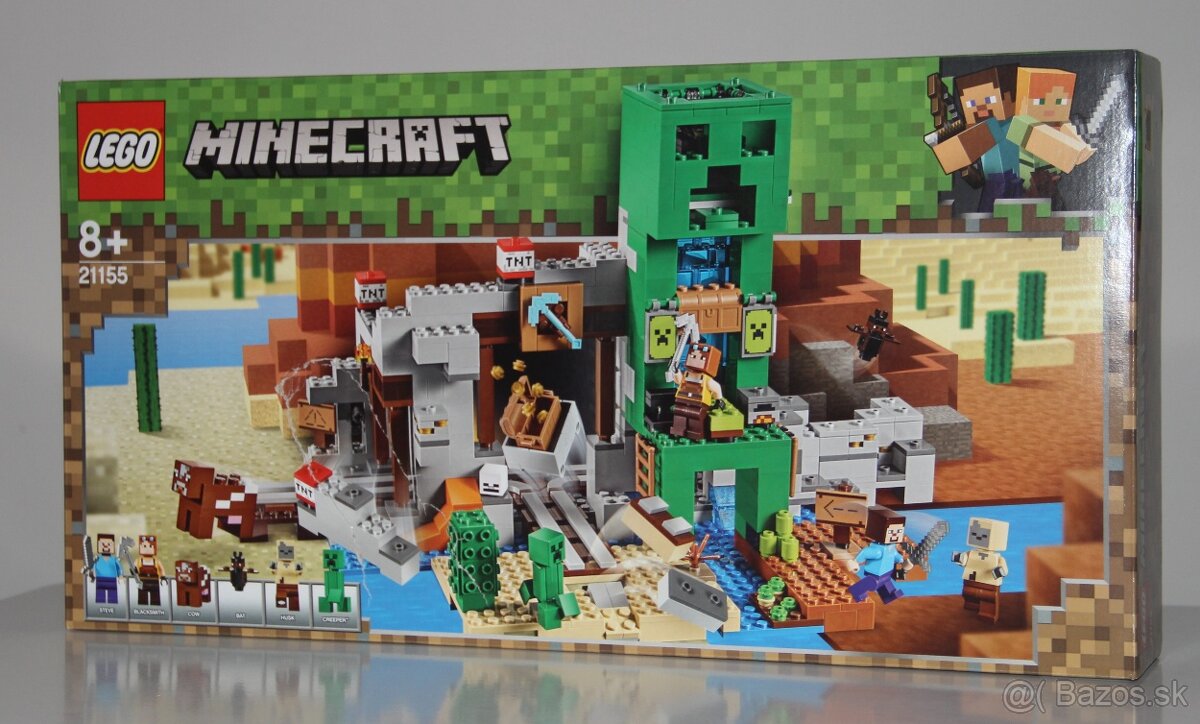 Lego Minecraft 21155 Creepova baňa