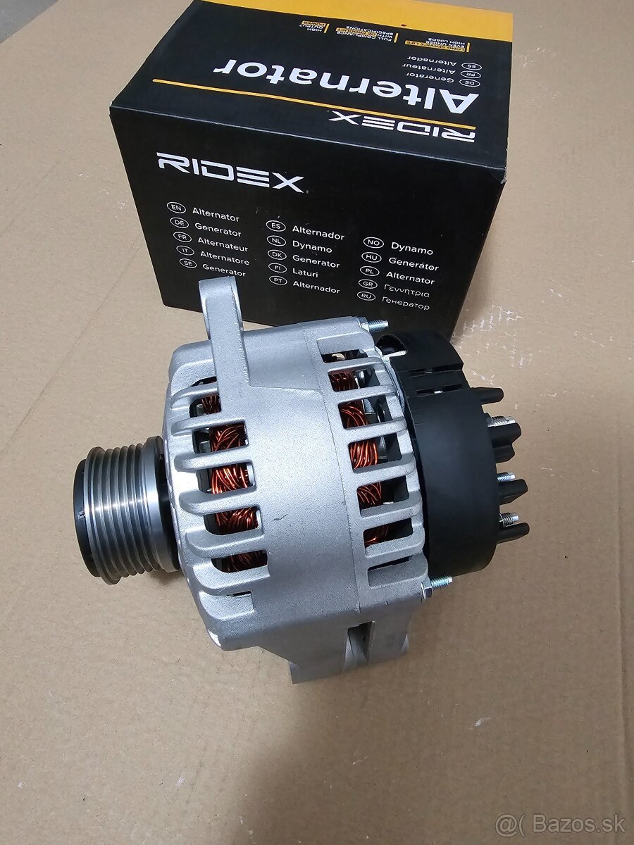 Alternator  Ridex 130A Fiat,Opel,Saab,Vauxhall