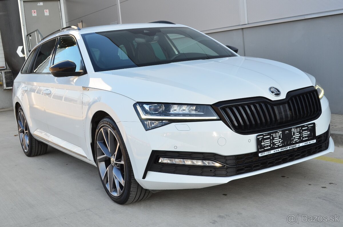 ŠKODA SUPERB 2.0 TDI SPORTLINE 2022 VIRTUAL MATRIX KAMERA