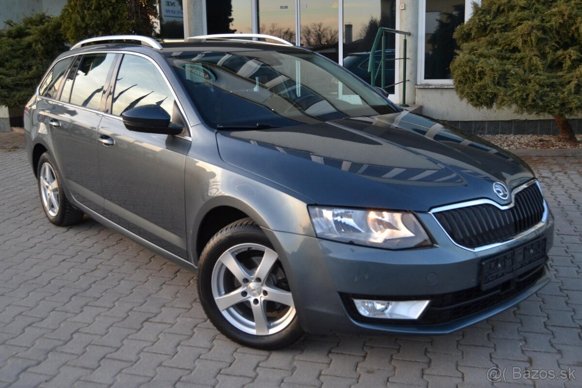 ŠKODA OCTAVIA COMBI III 1.6 TDI, TEMPOMAT, ALU R16, NAVI