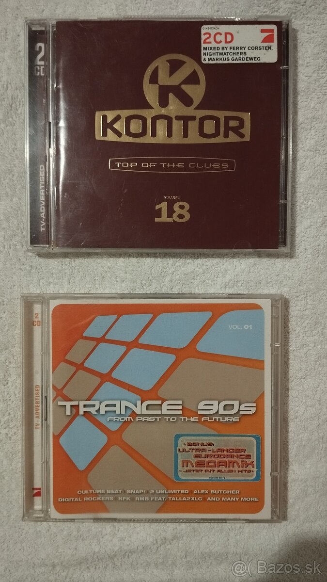 Trance 90s, Kontor Of The Clubs 4x CD