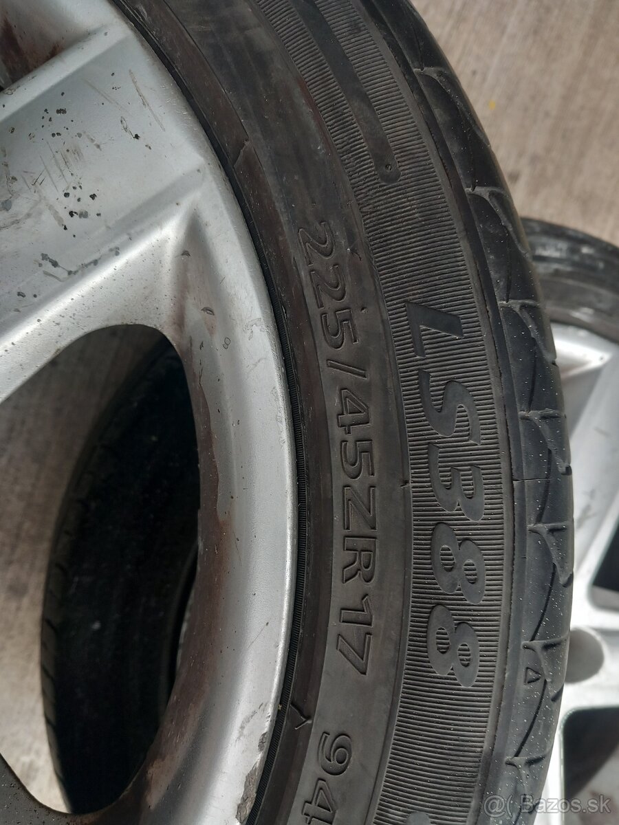 Letné pneumatiky r17