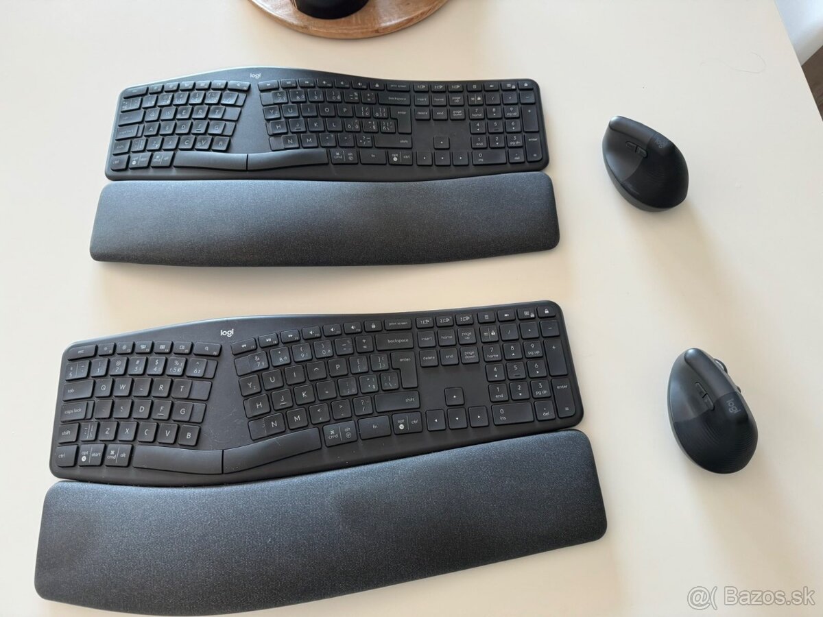 Predám 2 x ergonomický set : LOGITECH ERGO K860