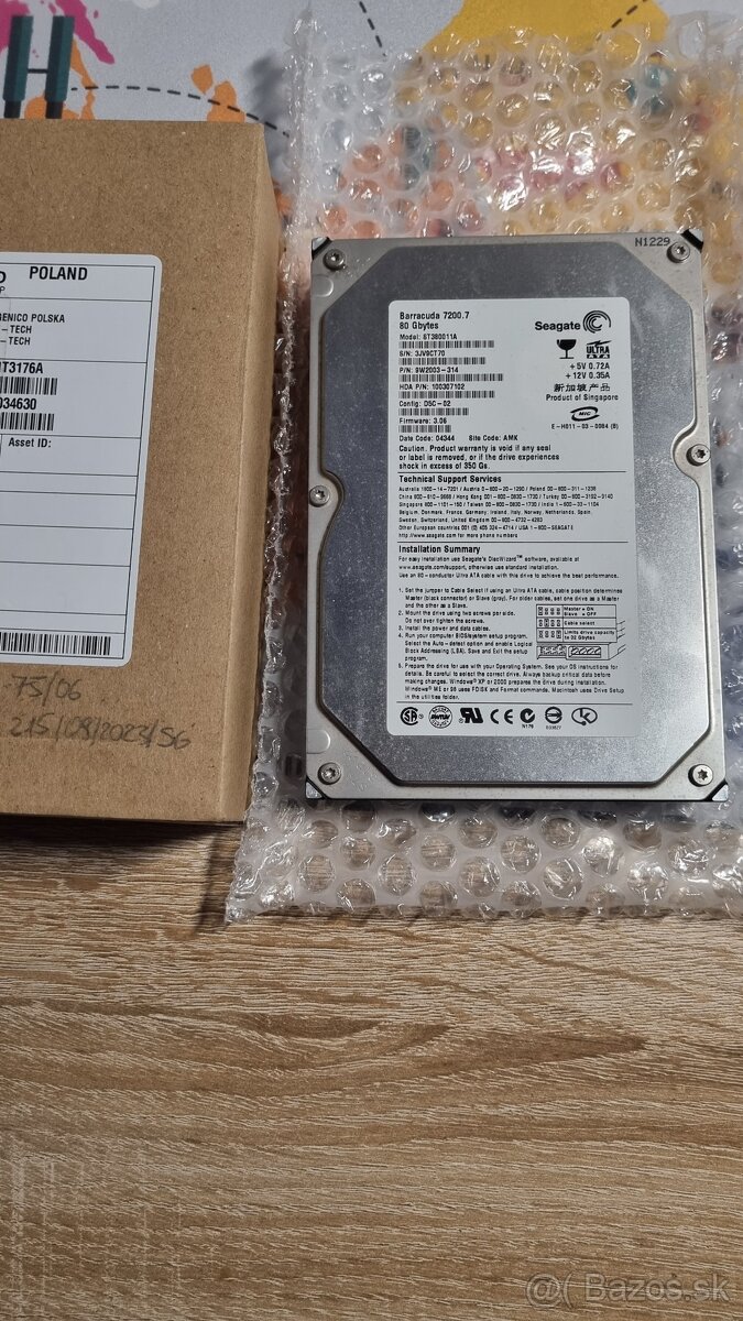 Seagate Barracuda 7200.7 80GB HDD