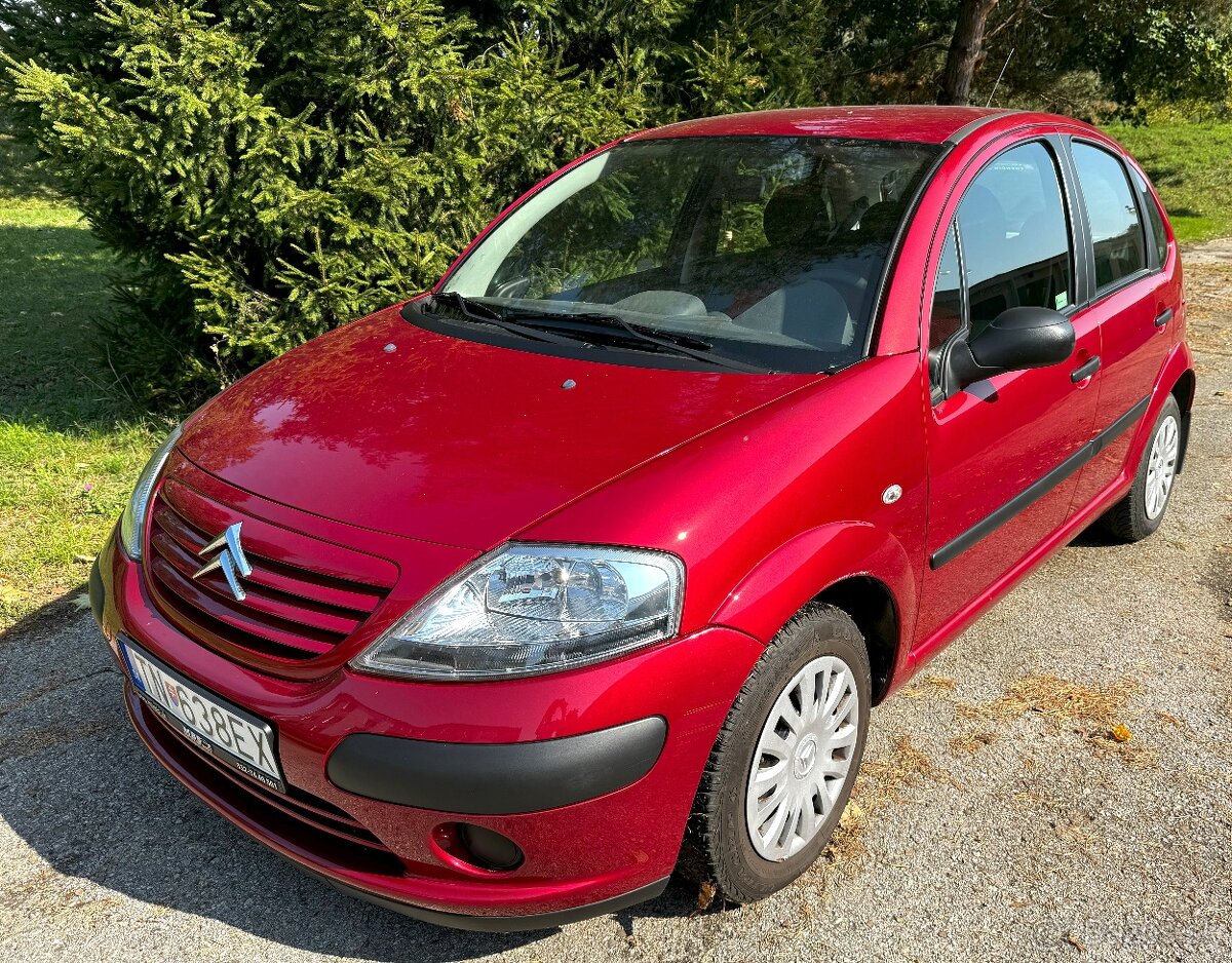 CITROEN C3; ROK 2005; 57 187 KM; PRVÝ MAJITEĽ