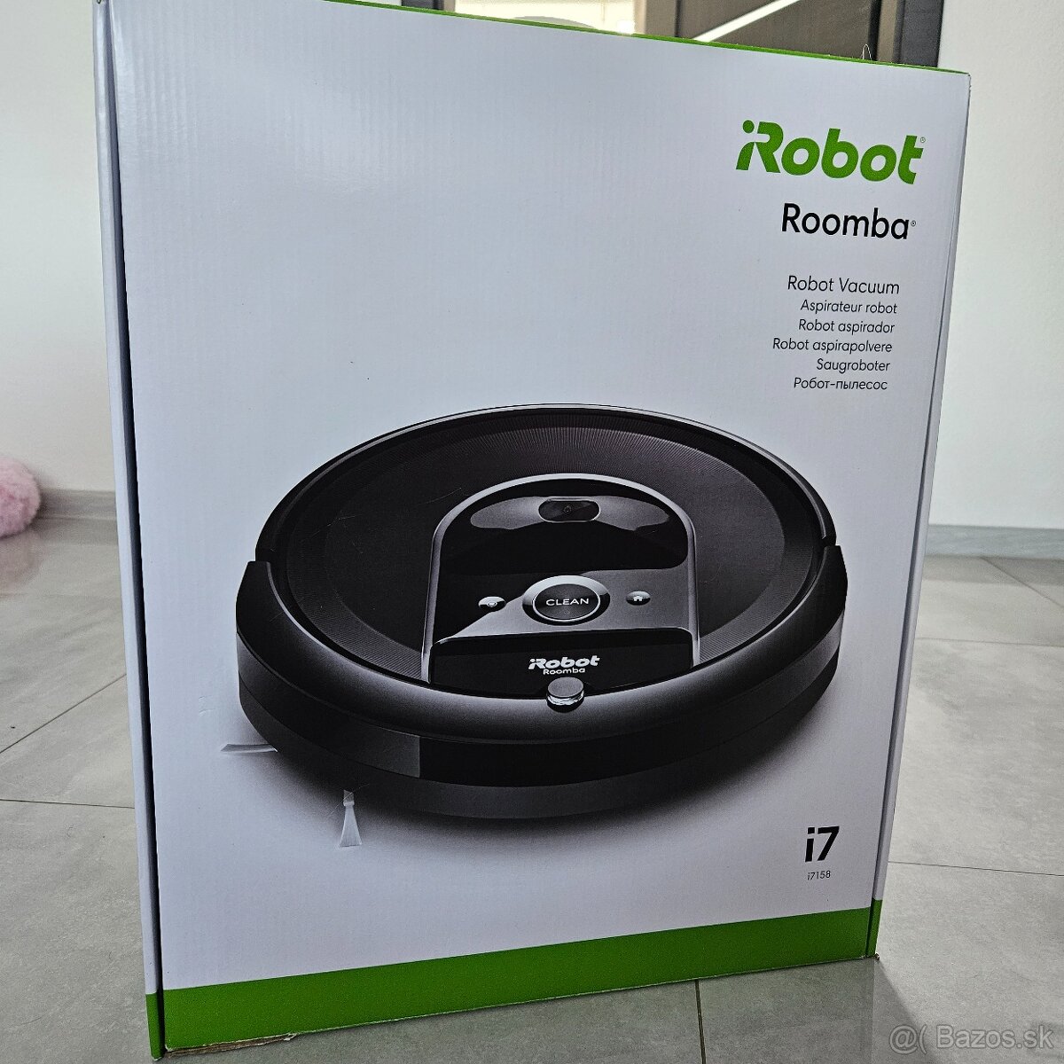 Robotický vysávač roomba