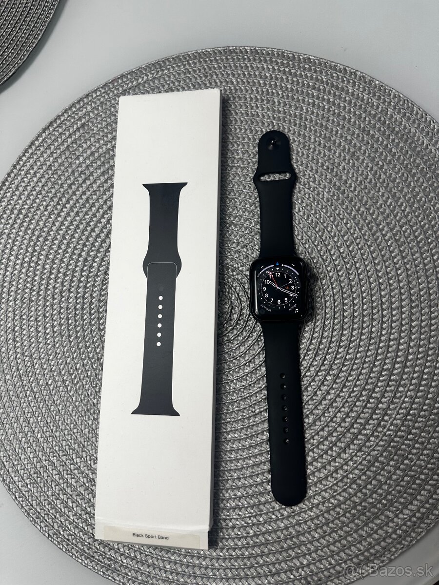 Apple watch 6 44mm black s dokladom o kupe